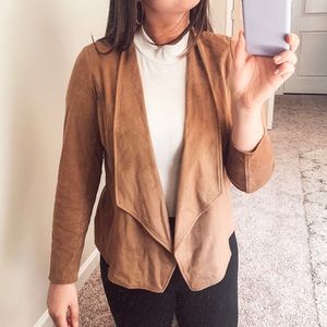 NWOT Macy’s Faux Suede Blazer